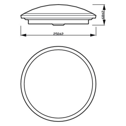 Philips - LED Hämardatav laevalgusti SCENE SWITCH LED/12W/230V