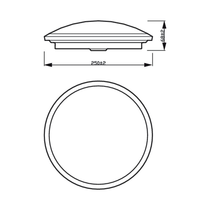 Philips - LED Hämardatav laevalgusti SCENE SWITCH LED/12W/230V