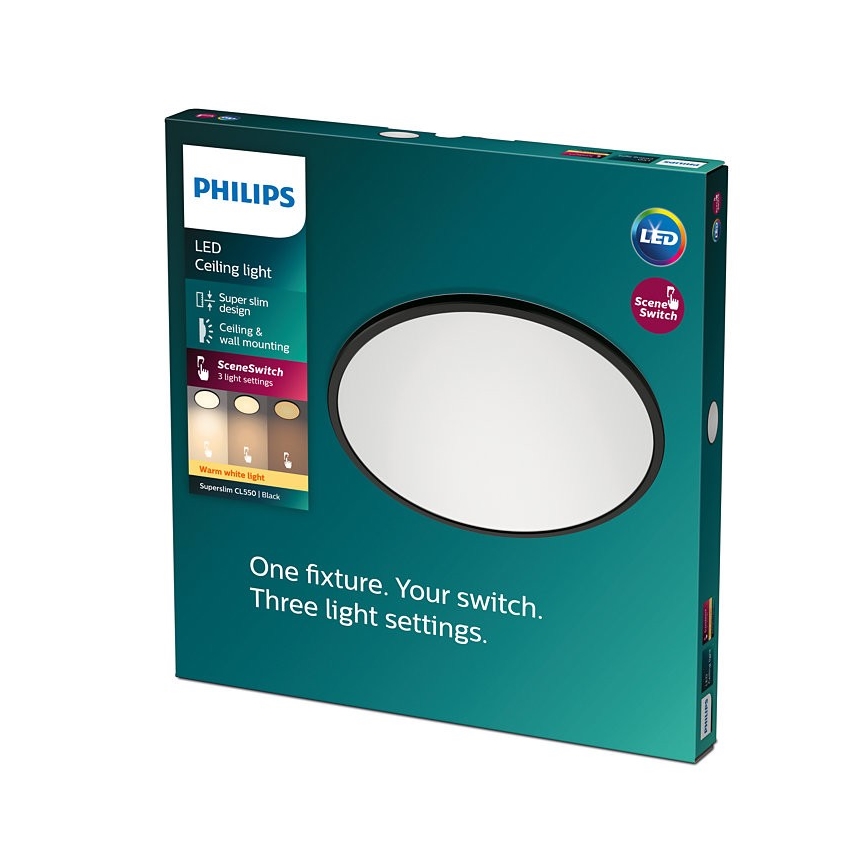 Philips - LED Hämardatav laevalgusti SCENE SWITCH LED/18W/230V