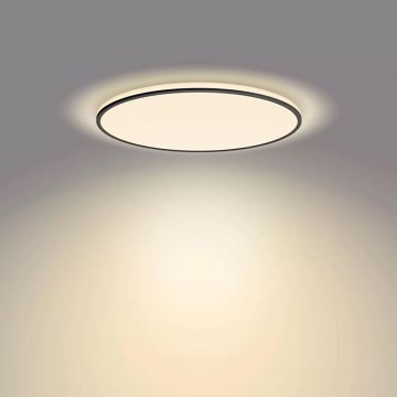 Philips - LED Hämardatav laevalgusti SCENE SWITCH LED/36W/230V d. 50 cm 2700K must