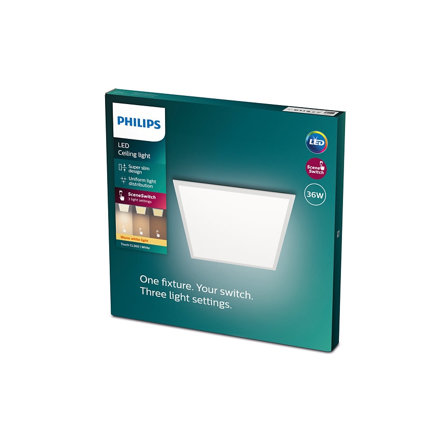 Philips - LED Hämardatav laevalgusti SLIM SCENE SWITCH LED/36W/230V 2700K