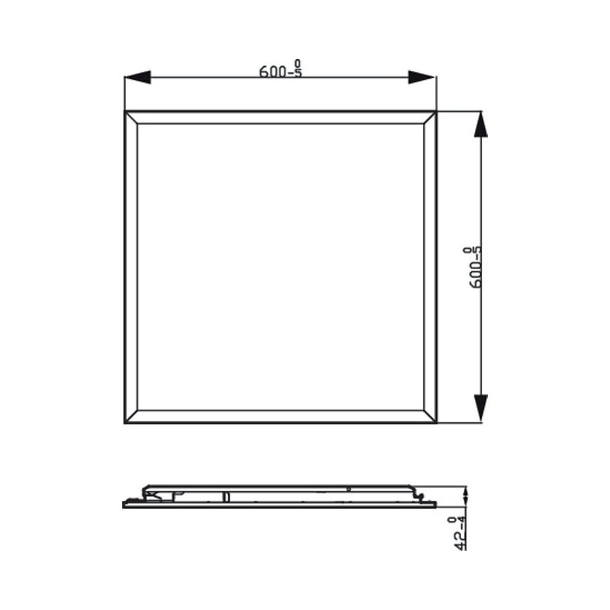 Philips - LED Hämardatav laevalgusti SLIM SCENE SWITCH LED/36W/230V 2700K