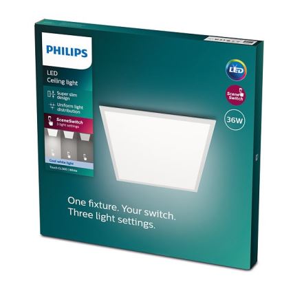 Philips - LED Hämardatav laevalgusti SLIM SCENE SWITCH LED/36W/230V 4000K