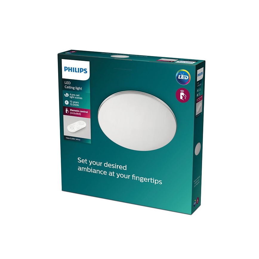 Philips - LED Hämardatav laevalgusti LED/23W/230V 2700-6500K + Pult