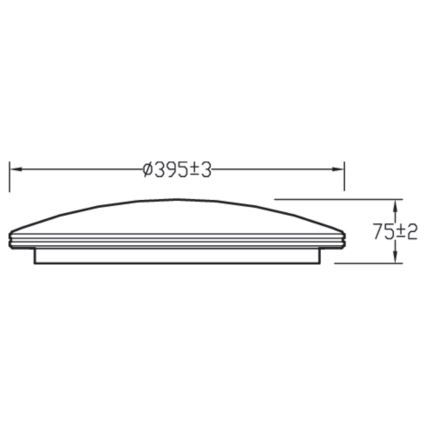 Philips - LED Hämardatav laevalgusti LED/23W/230V 2700-6500K + Pult