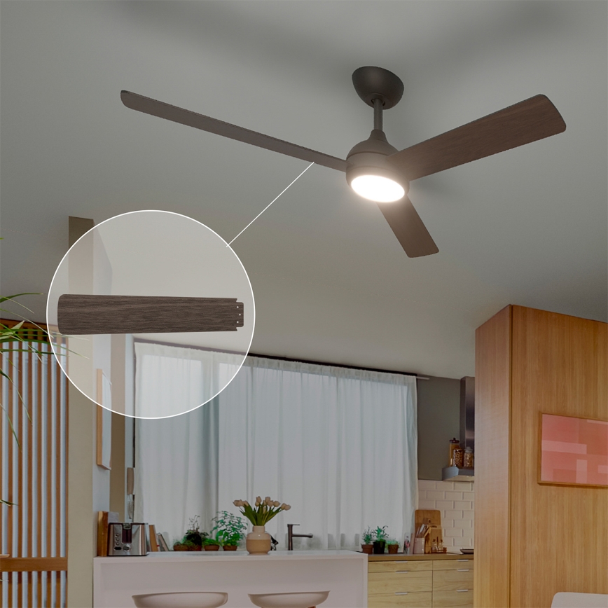 Philips - hämardatav LED-laeventilaator CIVX LED/24W/230V + kaugjuhtimispult