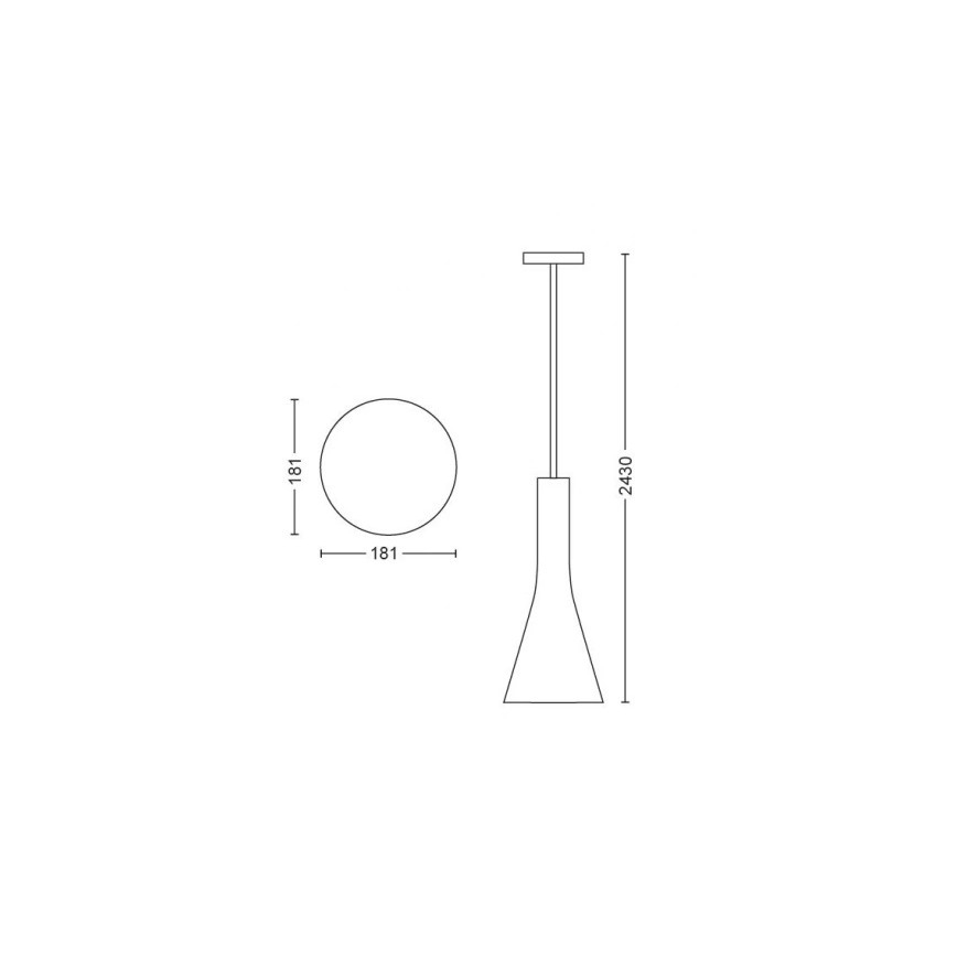 Philips - LED Hämardatav lühter Hue EXPLORE 1xE27/6W/230V 2200-6500K + pult