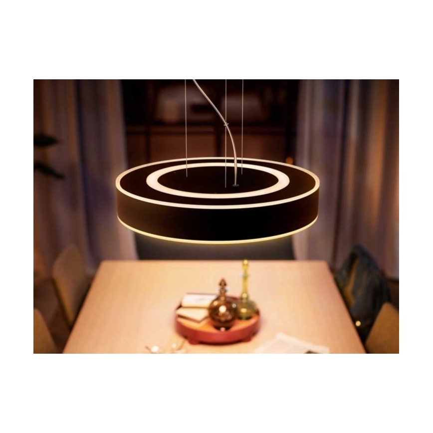 Philips - LED Hämardatav lühter Hue LED/33,5W/230V 2200-6500K must + kaugjuhtimispult