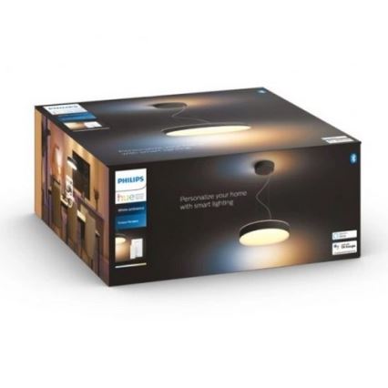 Philips - LED Hämardatav lühter Hue LED/33,5W/230V 2200-6500K must + kaugjuhtimispult