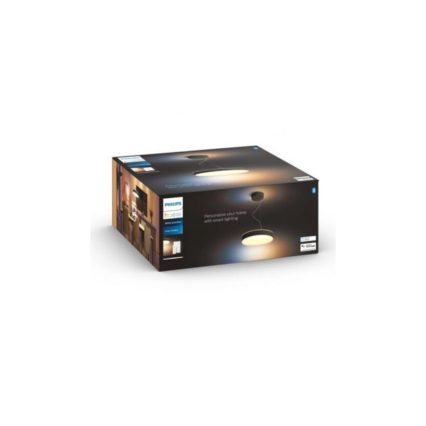 Philips - LED Hämardatav lühter Hue LED/33,5W/230V 2200-6500K must + kaugjuhtimispult