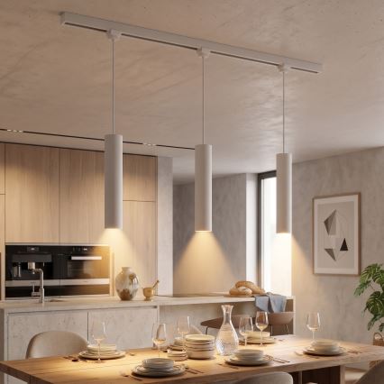Philips - LED hämardatav kaabliga rippvalgusti EASYLINK-liistude süsteemi jaoks 3xGU10/6,2W/230V 2200-2700K 1m valge