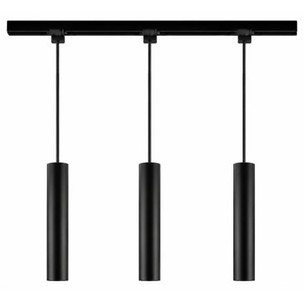 Philips - LED RGBW hämardatav rippvalgusti kaablil liistussüsteemis EASYLINK HUE 3xGU10/4,7W/230V 2200-6500K 1m must + Hue bridge