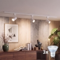 Philips - LED hämardatav punktvalgusti liistusüsteemis EASYLINK 3xGU10/7W/230V 1 m valge