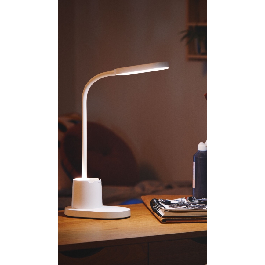 Philips - LED Hämardatav puutetundlik laualamp BUCKET LED/7W/5V 1800 mAh 3000/4000/5700K CRI 90