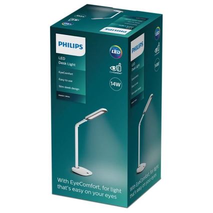Philips - LED Hämardatav puutetundlik laualamp LED/14W/230V