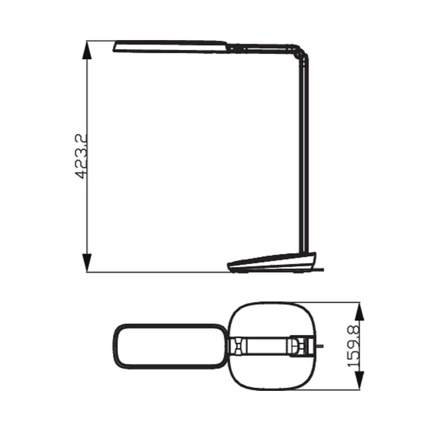 Philips - LED Hämardatav puutetundlik laualamp LED/14W/230V