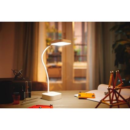 Philips - LED Hämardatav puutetundlik laualamp ROCK LED/5W/5V 1800 mAh