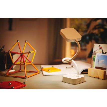 Philips - LED Hämardatav puutetundlik laualamp ROCK LED/5W/5V 1800 mAh