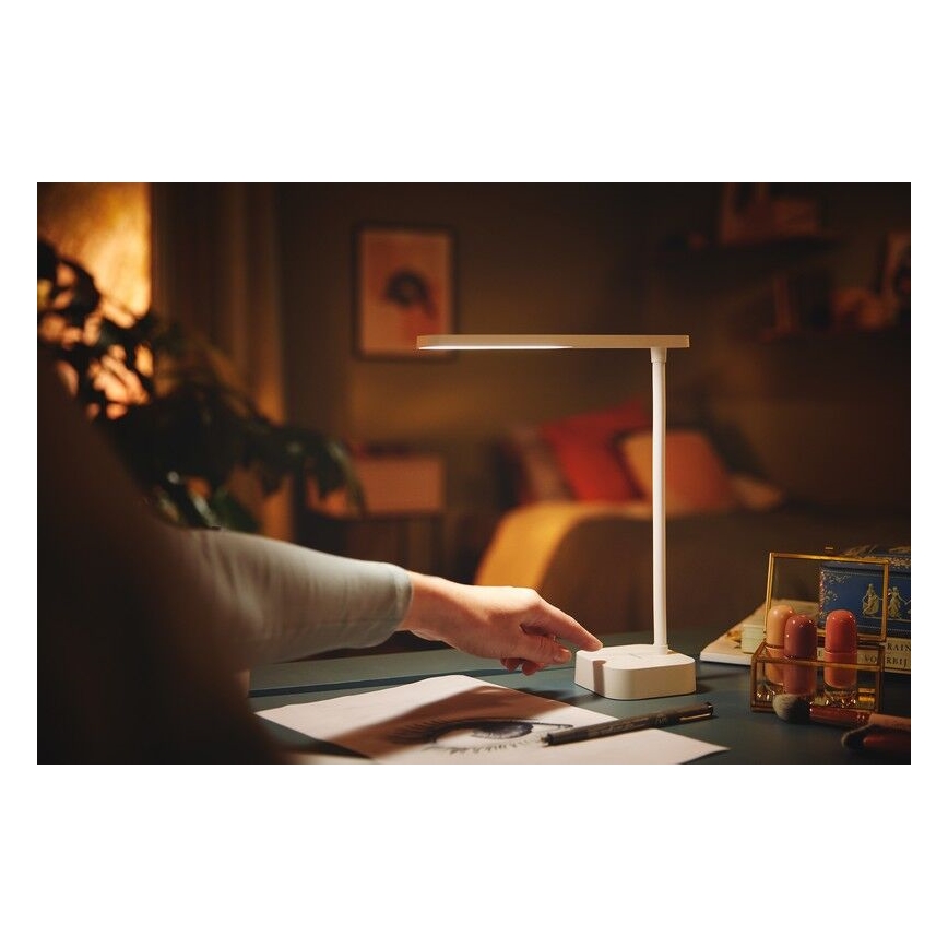 Philips - LED Hämardatav puutetundlik laualamp TILPA LED/5W/5V 1800 mAh
