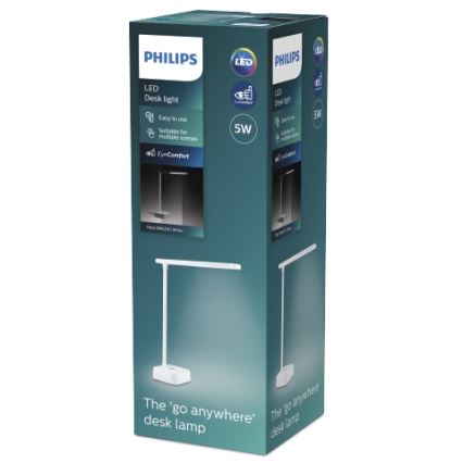 Philips - LED Hämardatav puutetundlik laualamp TILPA LED/5W/5V 1800 mAh