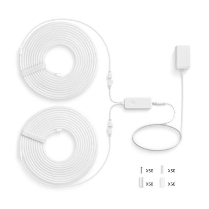 Philips - Hämardatav LED RGBIC-valgustuslint SMART NEON FLEX 10m LED/45W/230V 2700-6500K Wi-Fi