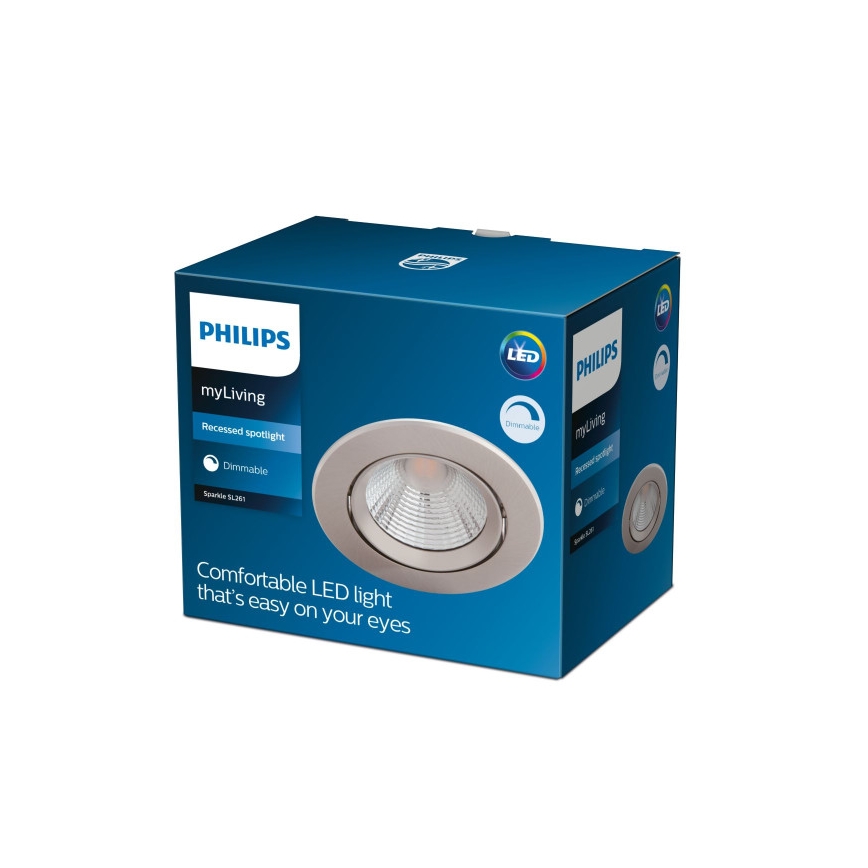 Philips - LED Hämardatav süvistatav valgusti SPARKLE LED/5,5W/230V