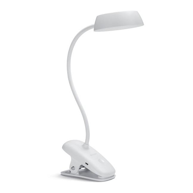Philips - LED Hämardatav valgusti klambriga DONUTCLIP LED/3W/5V 1200 mAh CRI 90 valge