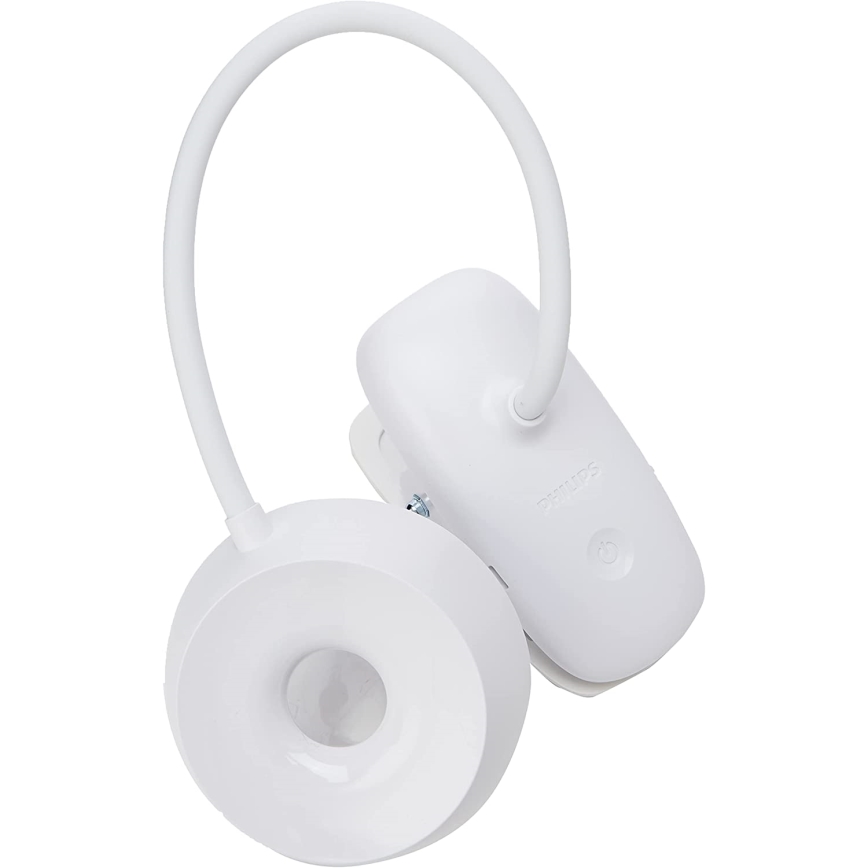 Philips - LED Hämardatav valgusti klambriga DONUTCLIP LED/3W/5V 1200 mAh CRI 90 valge