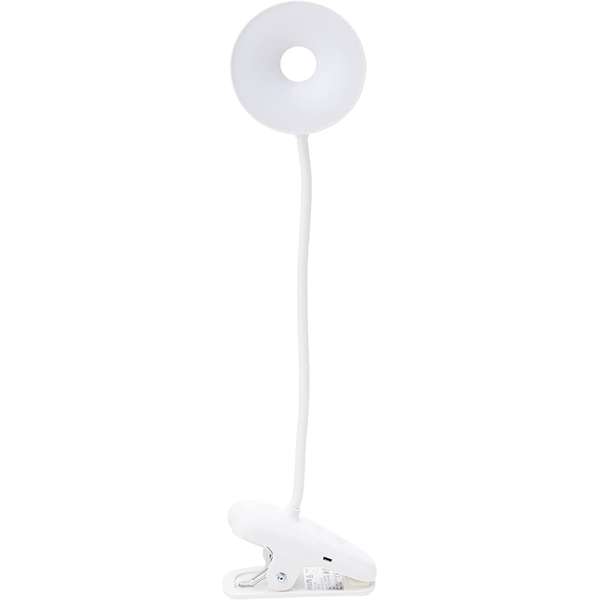 Philips - LED Hämardatav valgusti klambriga DONUTCLIP LED/3W/5V 1200 mAh CRI 90 valge