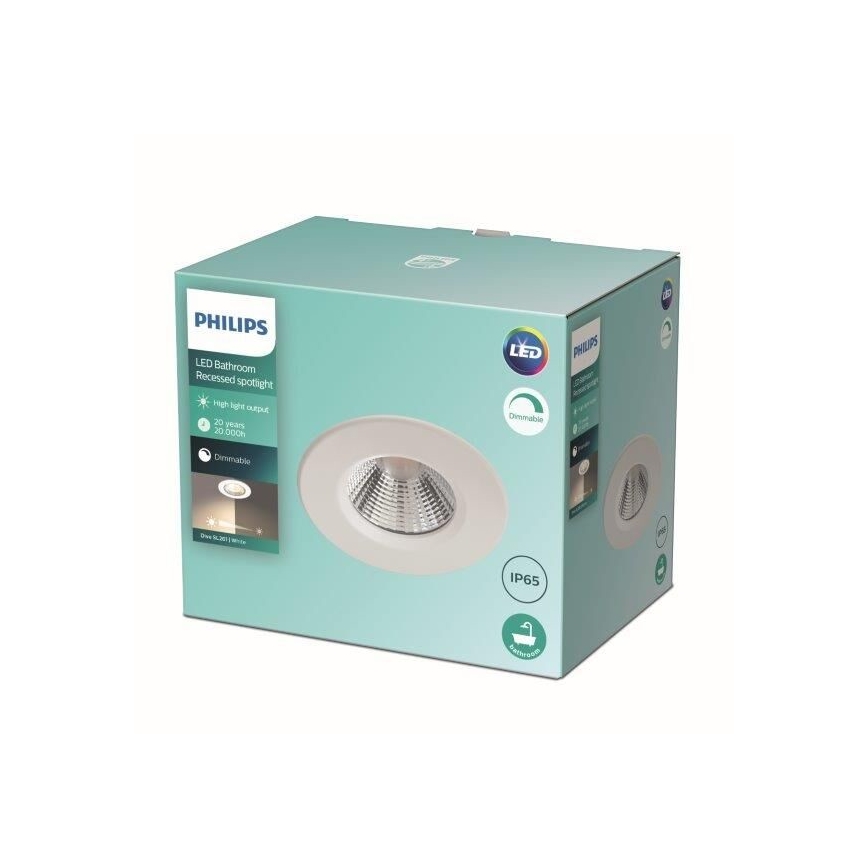 Philips - LED Hämardatav vannitoavalgusti LED/5,5W/230V 2700K IP65