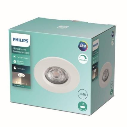 Philips - LED Hämardatav vannitoavalgusti LED/5W/230V 2700K IP65