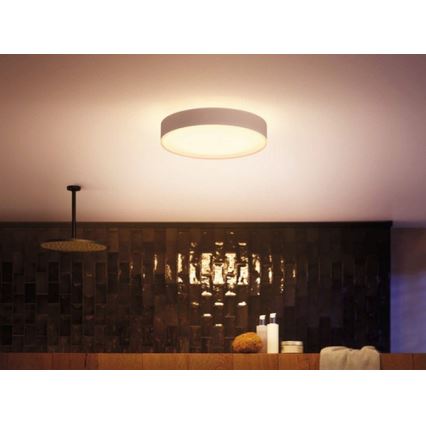 Philips - LED Hämardatav vannitoavalgusti Hue DEVERE LED/19,2W/230V IP44 d. 381 mm 2200-6500K+ pult