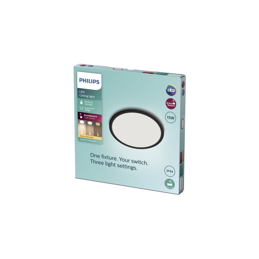 Philips - LED Hämardatav vannitoavalgusti SCENE SWITCH LED/15W/230V IP44 2700K