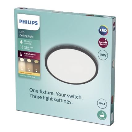 Philips - LED Hämardatav vannitoavalgusti SCENE SWITCH LED/18W/230V IP44 2700K