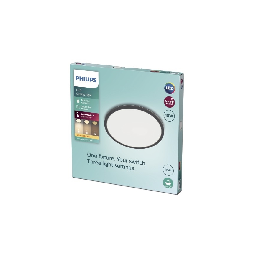 Philips - LED Hämardatav vannitoavalgusti SCENE SWITCH LED/18W/230V IP44 2700K