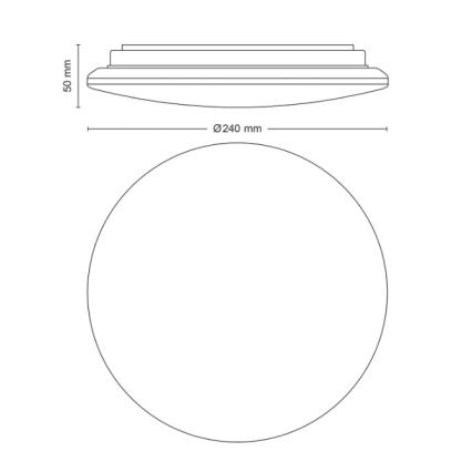 Philips - LED laelamp MOIRE LED/10W/230V 2700K läbimõõt 24 cm