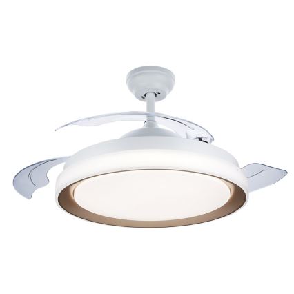 Philips - LED laelamp ventilaatoriga LED/35W/230V 5500/4000/2700K kuldne + kaugjuhtimispult