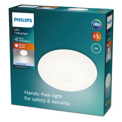 Philips - LED Laevalgusti anduriga MAUVE LED/6W/230V 4000K