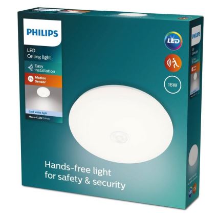 Philips - LED Laevalgusti koos anduriga LED/16W/230V 4000K