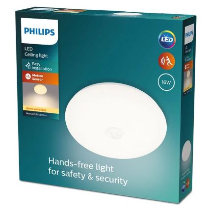 Philips - LED Laevalgusti koos anduriga LED/16W/230V 2700K