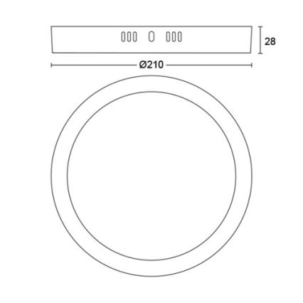 Philips - LED Laevalgusti LED/12W/230V 2700K must