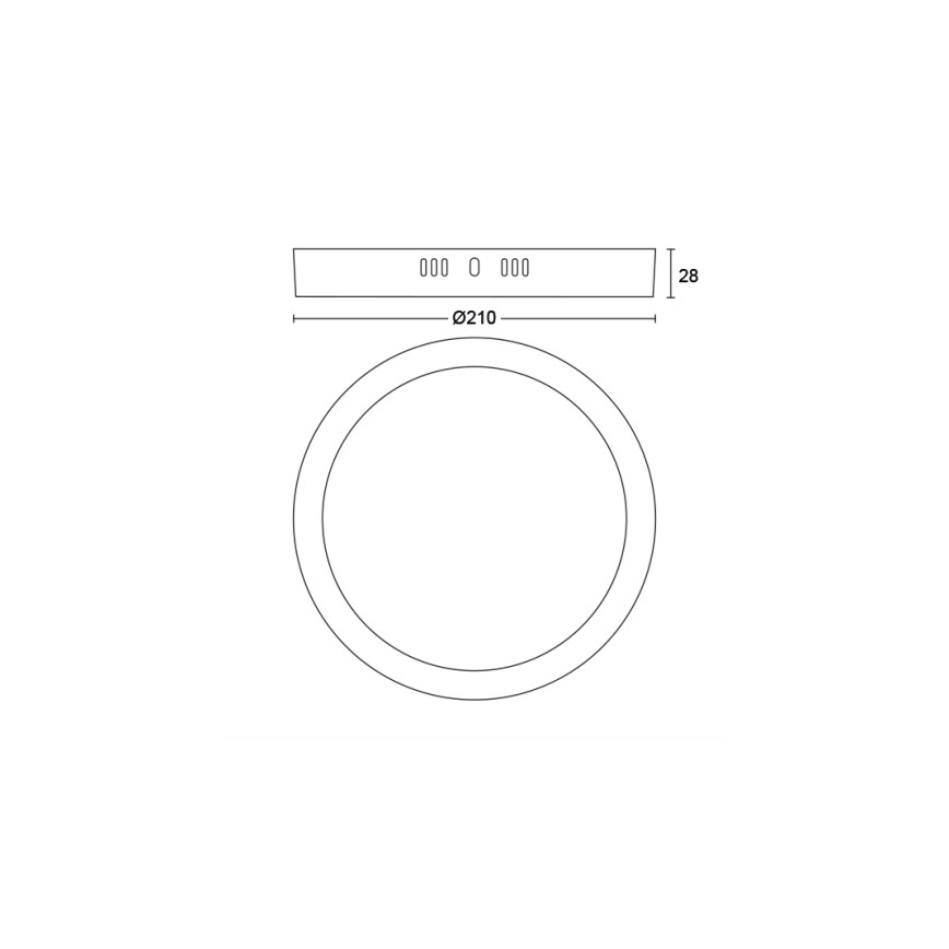 Philips - LED Laevalgusti LED/12W/230V 2700K must