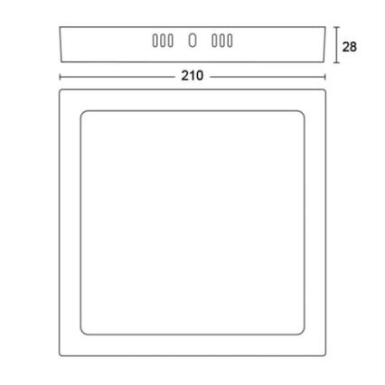 Philips - LED Laevalgusti MAGNEOS LED/12W/230V 2700K valge