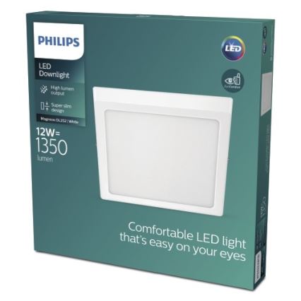 Philips - LED Laevalgusti MAGNEOS LED/12W/230V 4000K valge