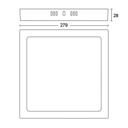 Philips - LED Laevalgusti MAGNEOS LED/20W/230V 2700K must