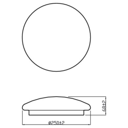 Philips - LED Laevalgusti MOIRE CL200 LED/10W/230V