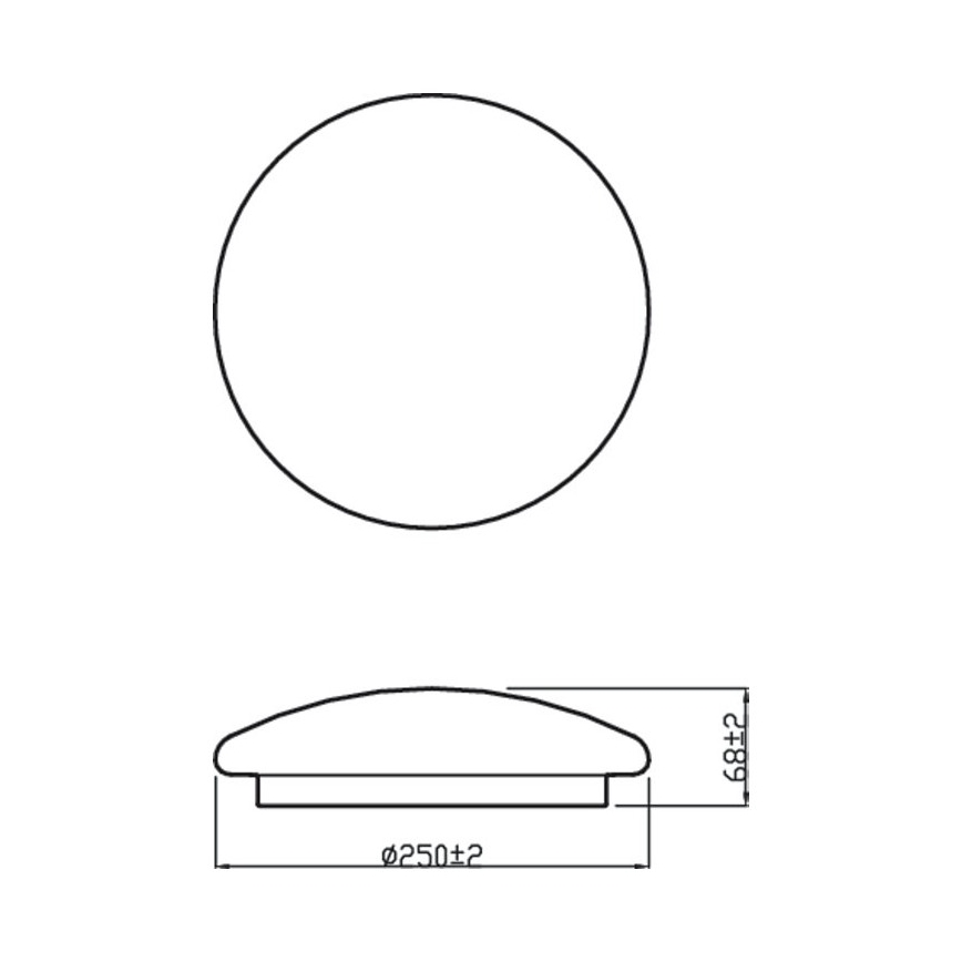 Philips – LED Laevalgusti MOIRE LED/10W/230V