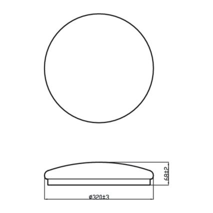 Philips - LED Laevalgusti MOIRE LED/17W/230V