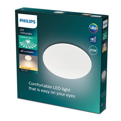 Philips - LED Laevalgusti MOIRE LED/20W/230V 2700K