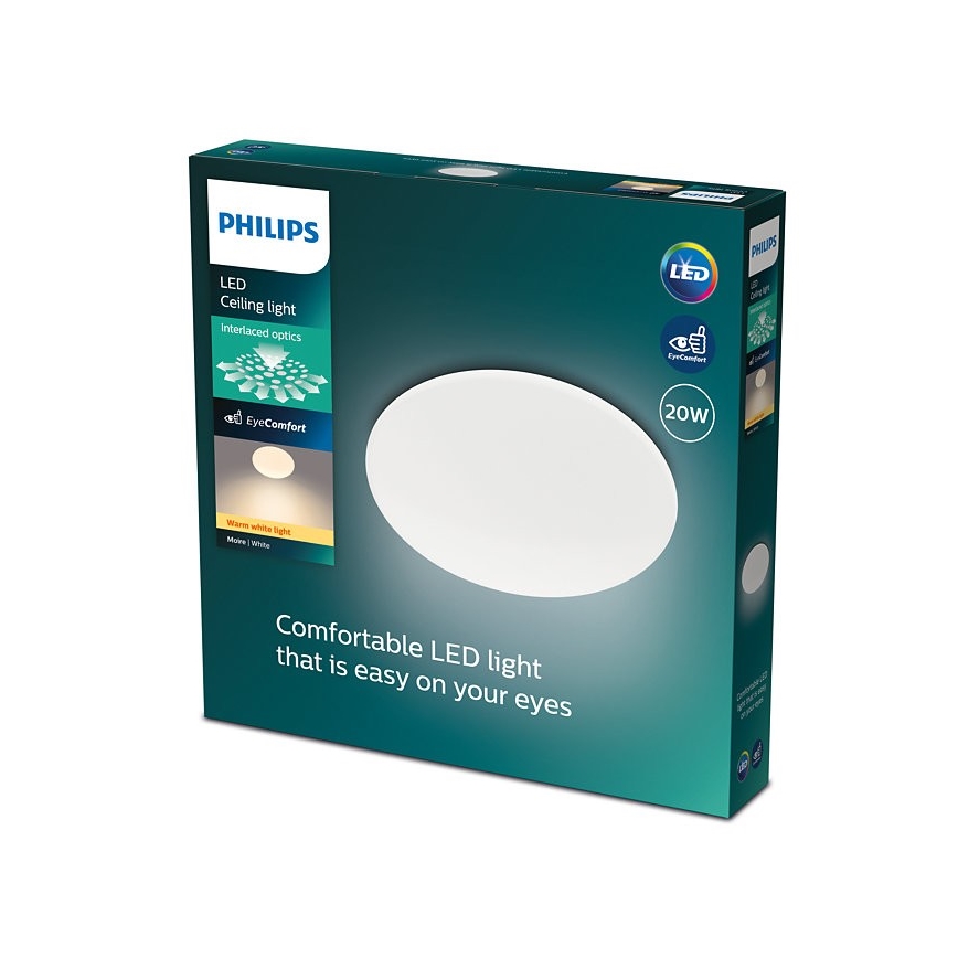 Philips - LED Laevalgusti MOIRE LED/20W/230V 2700K